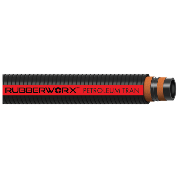 Heavy Duty Petroleum Suction and Discharge Hose - Nitrile Tube, Textile Reinforced, Steel Helix - 2.5" ID, 3" OD, 150 PSI
