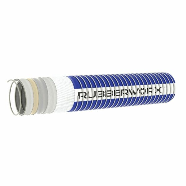 Composite Petroleum Hose - 2C01205-400 | Flexible Heavy-Duty Suction & Discharge Hose for Petroleum Transfer, Tank Farms & Loading Stations | 4" ID, 4.4" OD, 250 PSI Pressure, -40°F to 212°F Temp Range