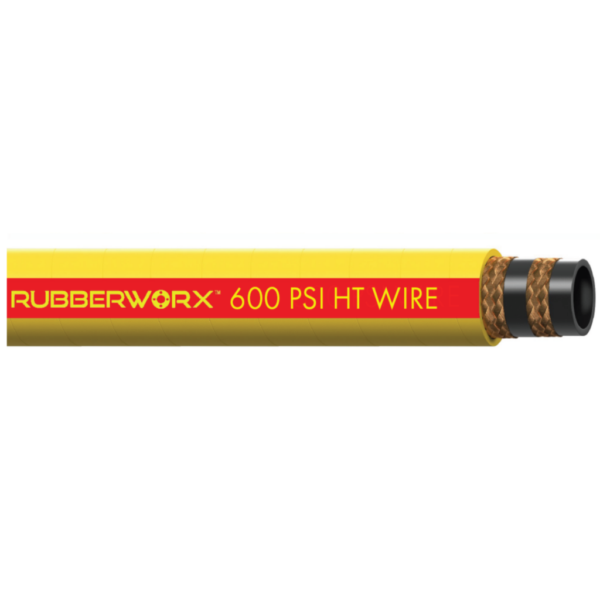 Heavy Duty Reinforced Air Hose for High Pressure Industrial Applications -  (4in x 4.79in, 600 psi, -25°F to 300°F)
