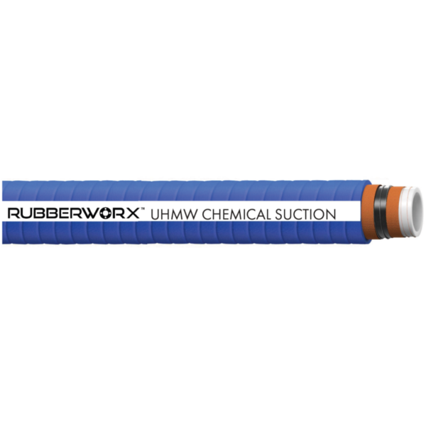 Chemical Transfer UHMW Hose |  | 6 in. ID, 250 PSI, -40°F to 250°F, Steel Helix, FDA Compliant