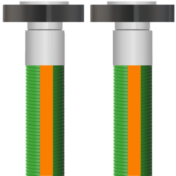 8006-0200-0240-CS-FXFL Chemical Transfer Hose with UHMW Tube & Steel Helix - FDA Approved, 2" ID, 250 PSI - Ideal for Agricultural & Industrial Use