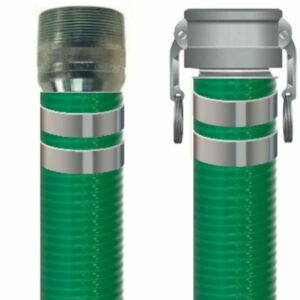 Green PVC Suction Assemblies - Cam X NPT