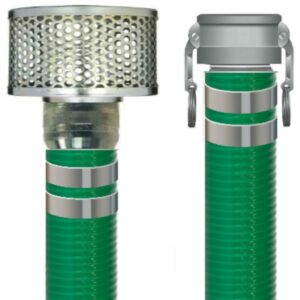 Green PVC Suction Assemblies - Cam
