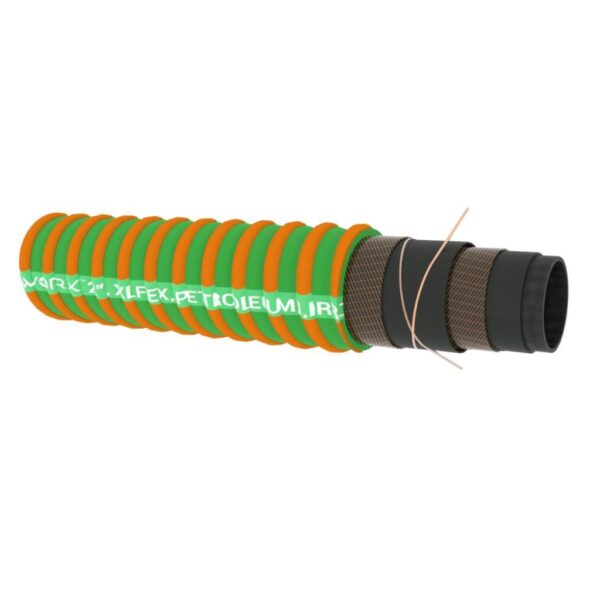 3" GREEN/ORANGE HELIXDROP HOSE