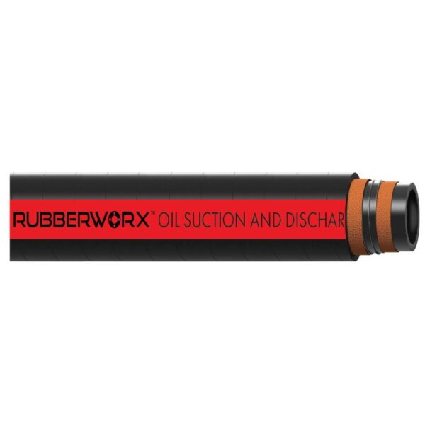 6" X 20' BLACK/RED OS&D 150 PSI