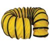 22" X 25' YELLOW AND BLACK DUCTING - Image 2